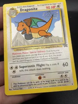 Pokemon TCG Dragonite #5 Black Star Promo WB the First Movie Stamped Card MP CE3 - Image 2