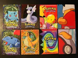 8 POKEMON TOPPS 1997-1998 SERIES CARDS - Image 2