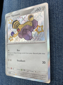 Pokemon TCG Varoom Scarlet & Violet: Paldean Fates 192/091 Holo Shiny Rare - Image 3