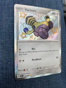 Pokemon TCG Varoom Scarlet & Violet: Paldean Fates 192/091 Holo Shiny Rare - Image 4
