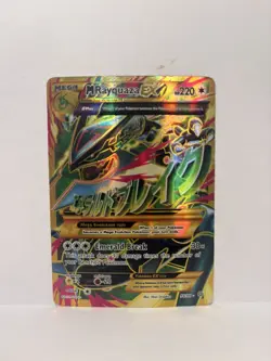 M Rayquaza EX (Shiny Full Art) 98/98 XY - Ancient Origin Holo ULTRA RARE POKEMON - Image 1