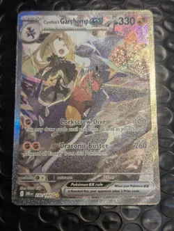 Pokemon TCG Cynthia's Garchomp EX Destined Rivals ( Mint Condition) - Image 1