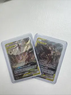 Espeon & Deoxys GX SM240 + Umbreon & Darkrai GX SM241 - PROMO - NM - Pokemon TCG - Image 1