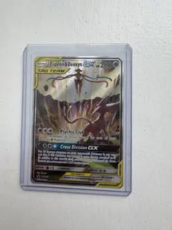 Espeon & Deoxys GX SM240 + Umbreon & Darkrai GX SM241 - PROMO - NM - Pokemon TCG - Image 5