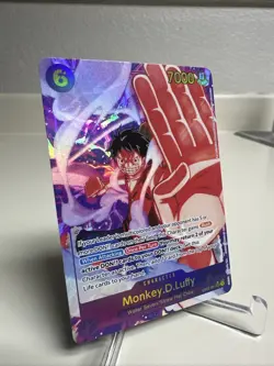 ONE PIECE Monkey D Luffy Alt Art EB02-061 SEC Anime 25th Collection English - Image 2