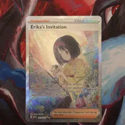 Erika's Invitation - 203/165 SIR - SV: Scarlet & Violet 151 (MEW) Pokemon Card - Image 2