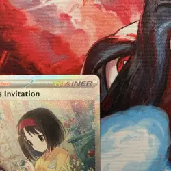Erika's Invitation - 203/165 SIR - SV: Scarlet & Violet 151 (MEW) Pokemon Card - Image 4