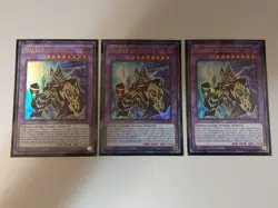 Yu-Gi-Oh! Master of Chaos Ultra Rare BACH-EN036 1st Ed (Set Of 3) - Image 1