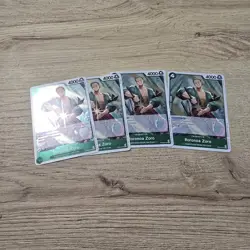One Piece PRB02 Zoro English Playset PRB02-006 4 Card Premium Set Best Vol.2 - Image 1