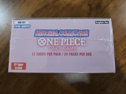 Sealed One Piece EB-01 English Booster Box-White Bottom - Image 5