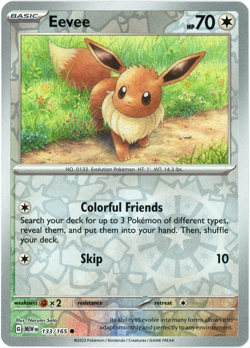 Eevee Collection Lot x10 Common Cards / 1 Reverse Holo Pokemon TCG Bulk - Image 2