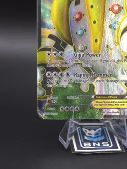 Pokemon TCG Regigigas EX 99/99 Next Destinies 2012 - DMG Damaged - Image 3