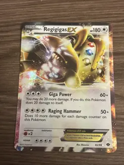 Regigigas EX #82/99 Next Destinies Pokemon Holo Card - Image 1