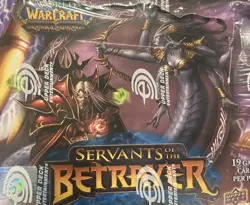 NEW Servants of the Betrayer SEALED World of Warcraft CCG WoW Booster Box - Image 1