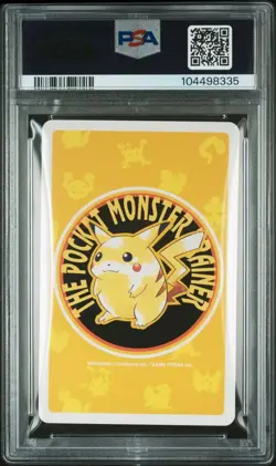 PSA 10 GEM MINT Pokemon Yellow Playing Card - Kabutops 10 of Hearts (POP 2) - Image 3