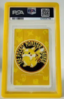 PSA 10 GEM MINT 1998 POKEMON YELLOW VERSION PLAYING CARDS #006 CHARIZARD POP 18 - Image 4