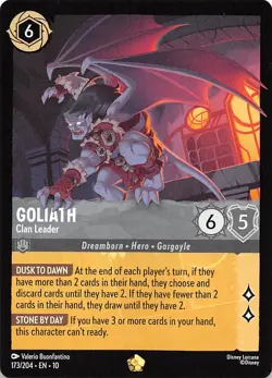 Goliath Clan Leader 173/204 Whispers in the Well Disney Lorcana - Image 1