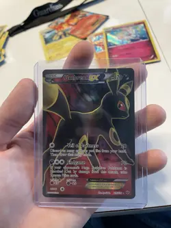 Pokemon XY Fates Collide Umbreon EX Full Art Holo Card 119/124 LP Ultra Rare - Image 1