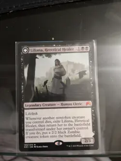 Liliana, Heretical Healer Liliana, Defiant Necromancer Magic Origins #106/2 - Image 2