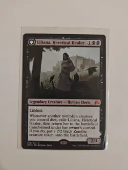 Magic the Gathering Magic Origins Liliana, Heretical Healer Near Mint Condition - Image 1