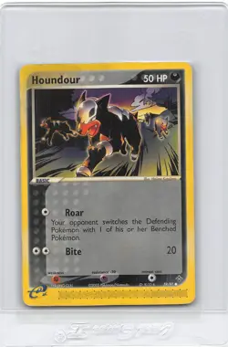 HOUNDOUR 59/97 - NON-HOLO COMMON - Ex Dragon - 2003 POKEMON CARD - LP/P - Image 1