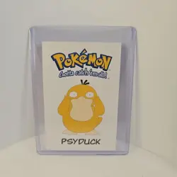 Ultra Rare 1998 Psyduck #54 Nintendo Pokemon Vintage Promo Card Hard To Find - Image 1
