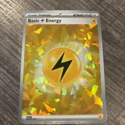 Stellar Crown set of 8 Cracked Ice Energy Cards Mint Condition - Image 4