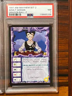 Dragonball Z Ani Mayhem Card Lot 1997 Gohan Lot PSA SLABS Rare Set DBZ - Image 5