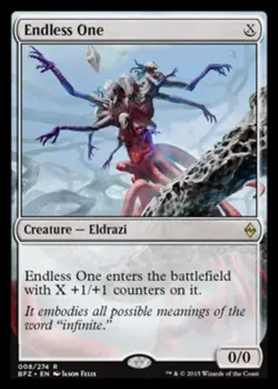 MTG - Endless One - Foil - Battle for Zendikar - NM, English Magic FLAT RATE SHI - Image 1