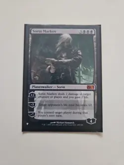 Sorin Markov - Magic 2012 - MTG Magic the Gathering - M/ NM - Image 2
