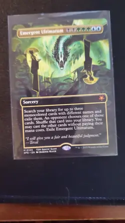Magic the Gathering (MTG) Emergent Ultimatum (Borderless) Special Guests Regular - Image 1