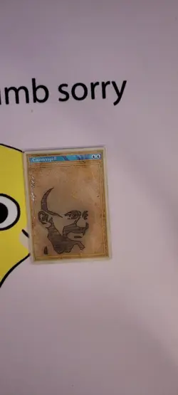 MTG ALTER: Counterspell, by Mr. Forest. Full art alter - Image 1