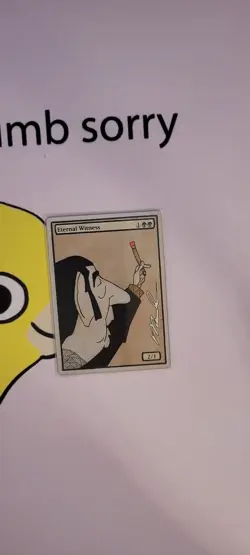 MTG ALTER: Eernal Witness, by Mr. Forest. Full art alter - Image 1