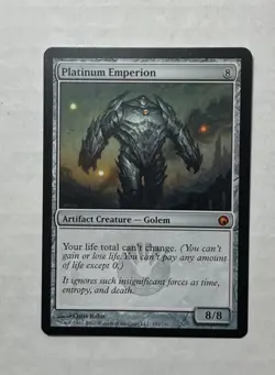 Platinum Emperion X1 - NM/M - Scars of Mirrodin MTG Magic The Gathering English - Image 1