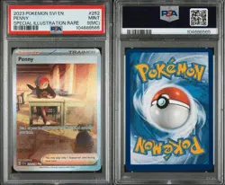 2023 POKEMON SVI EN-SCARLET & VIOLET 252 PENNY SPECIAL ILLUSTRATION RARE PSA 9 - Image 3