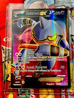 Pokemon TCG Toxicroak EX Double Rare Holo Card 102/106 - Image 1
