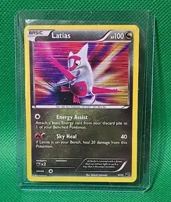 Pokemon TCG Latias Dragon Vault Holo Card 9/20 Rare - Image 1