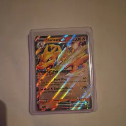 Charizard EX SVP 161 Promo Set from Super Premium Collection Pokemon - Image 1