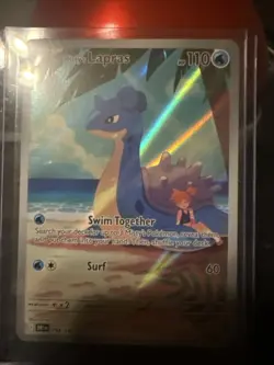 Misty's Lapras 194/182 Sv10: Destined Rivals Illustration Rare Pokemon TCG NM - Image 2