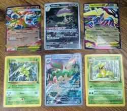 Pokemon TCG - Lot Of 6 - Jungle Scyther Victreebel Flygon Shiinotic - NEAR MINT - Image 1