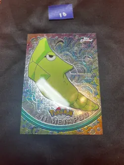 2000 Topps Chrome Pokemon Series 1 #11 Metapod - Image 2