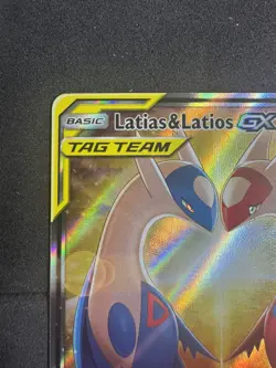 Pokemon TCG Latias & Latios GX Alt Art Full Art 2019 170/181 Team Up English - Image 3