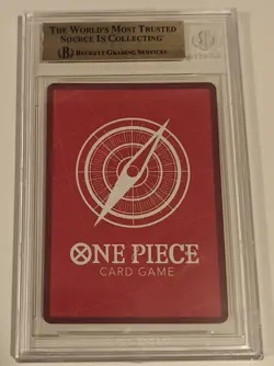 Gol D. Roger OP13-003 Leader Alternate Art Beckett 9.5 Gem Mint One Piece TCG - Image 2