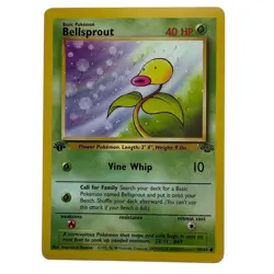 Pokemon Bellsprout 1st Edition 49/64 Jungle WOTC 1999 Pokemon Common Card NM-MT - Image 1