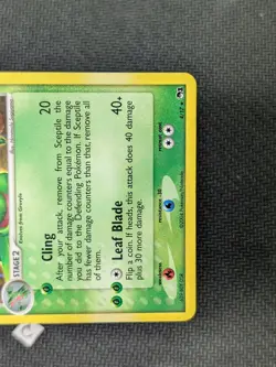 Sceptile 4/17 - Pop Series 1 Holo Rare Pokemon TCG LP - Image 5