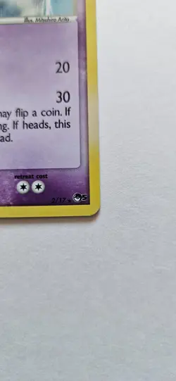 Pokemon TCG Lugia Pop Series 5 Holo Rare Card 2/17 LP Condition - Image 5