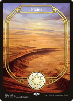 Plains (Full Art) Unsanctioned Foil for sale online - Image 1