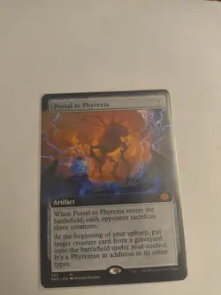 Portal to Phyrexia (Extended Art) The Brothers' War Regular MTG - Image 1