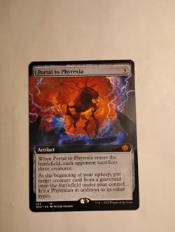Portal to Phyrexia (Extended Art) The Brothers' War Regular - Image 1