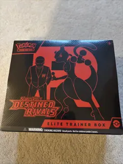 Pokemon TCG Scarlet and Violet Destined Rivals ETB Elite Trainer Box, Sealed - Image 1
